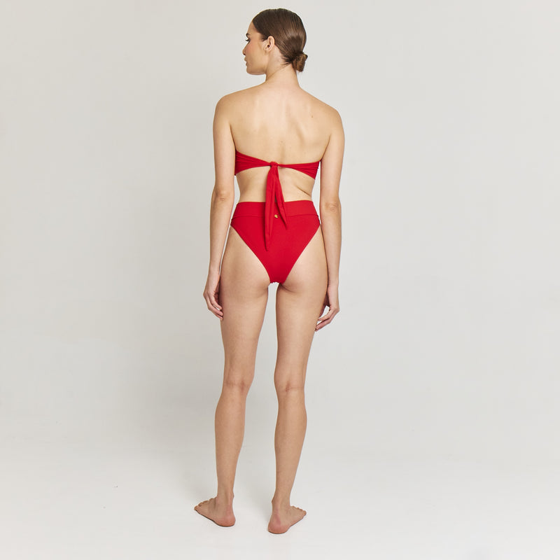 HIGH RISE BOTTOM CLASSIC RED 20