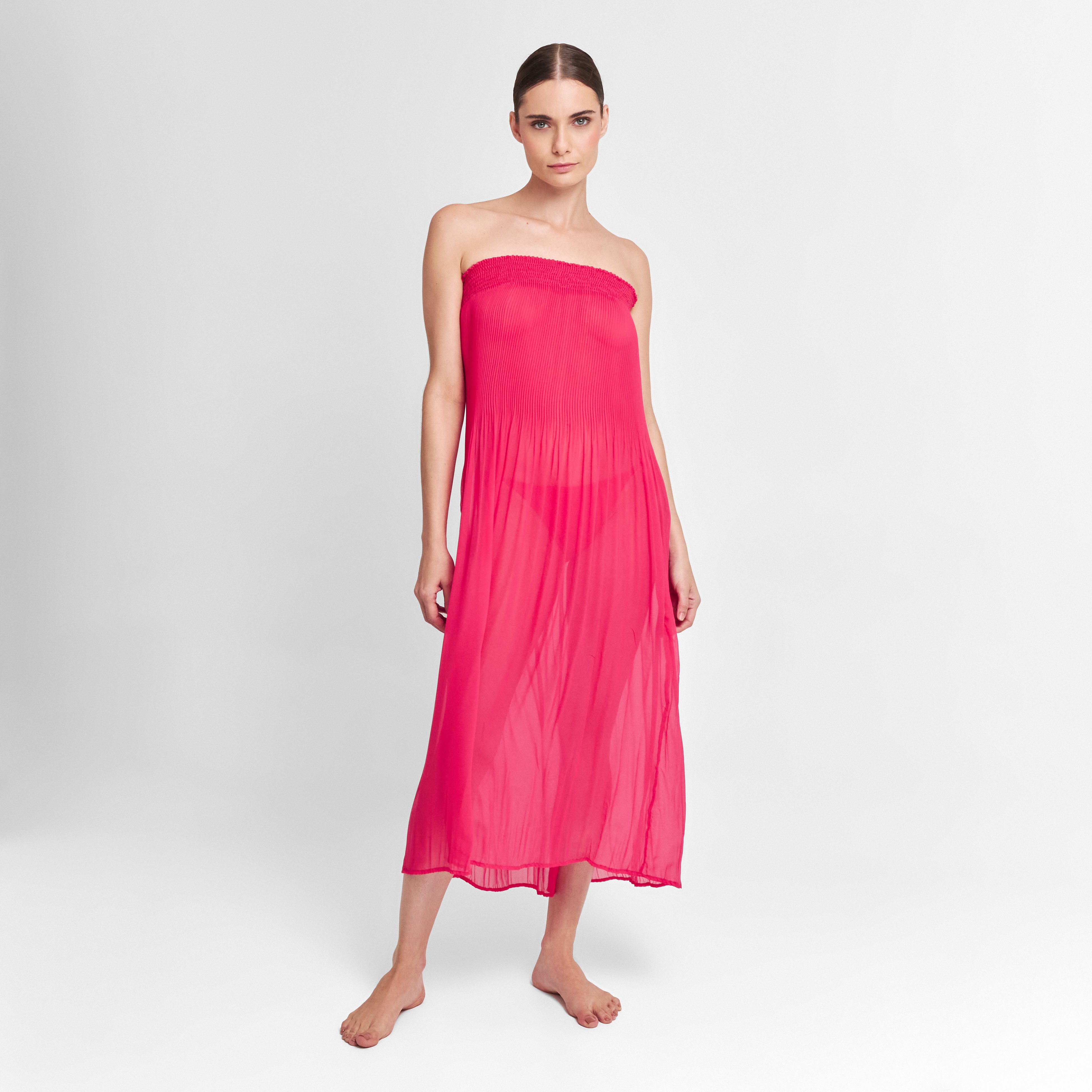 Maxi Skirt Fuchsia