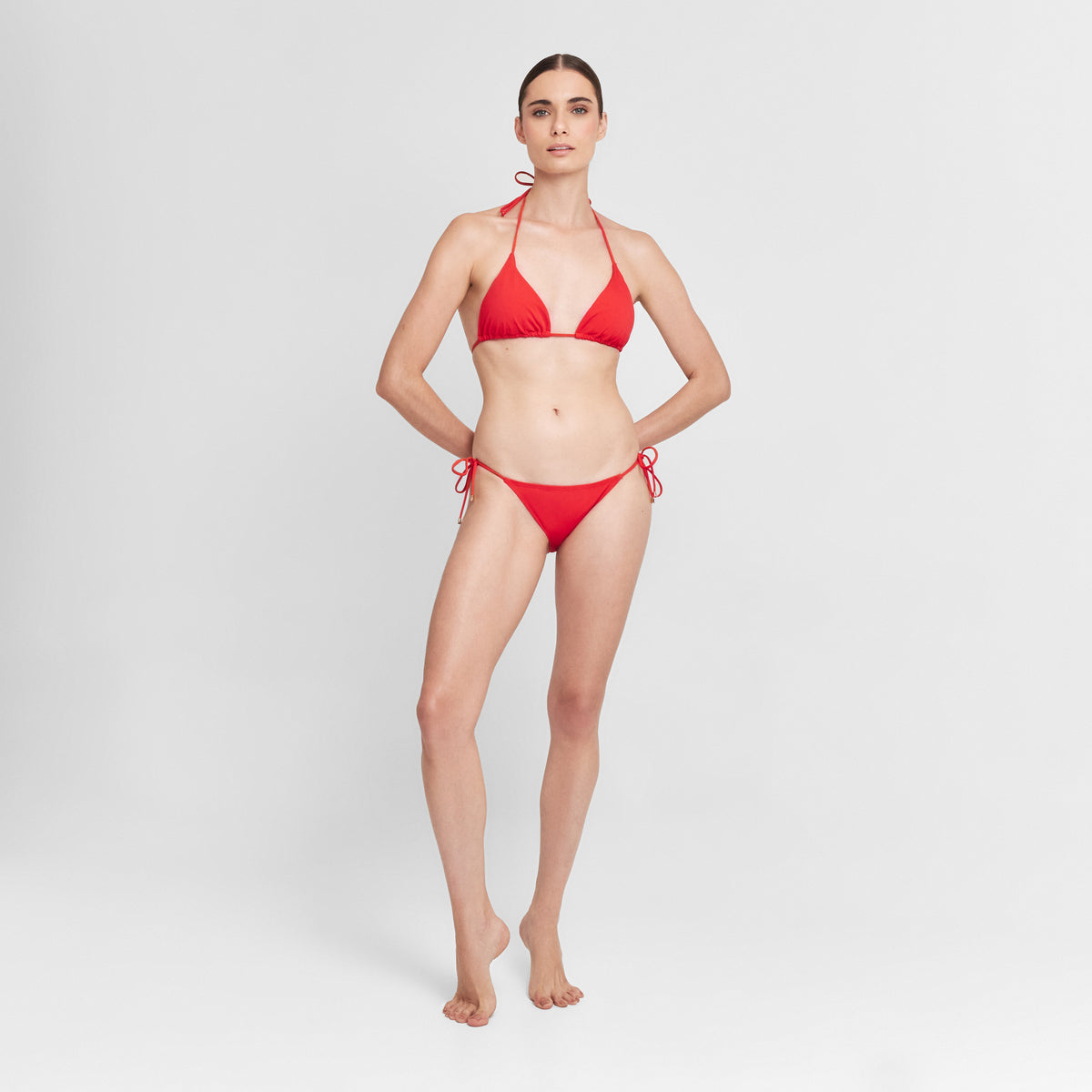 Side Tie Classic Bottom Ocre