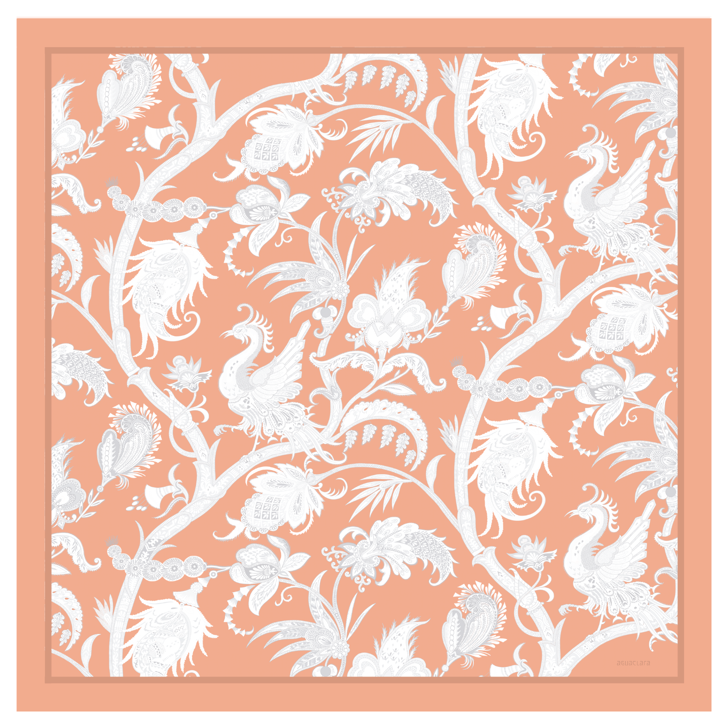 Scarf Shangri Orange