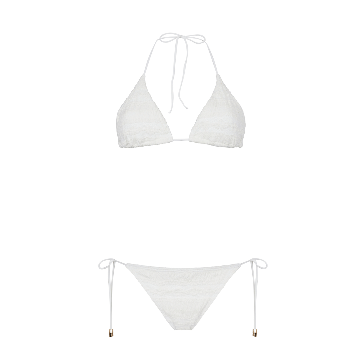 Triangle Top Lotus White