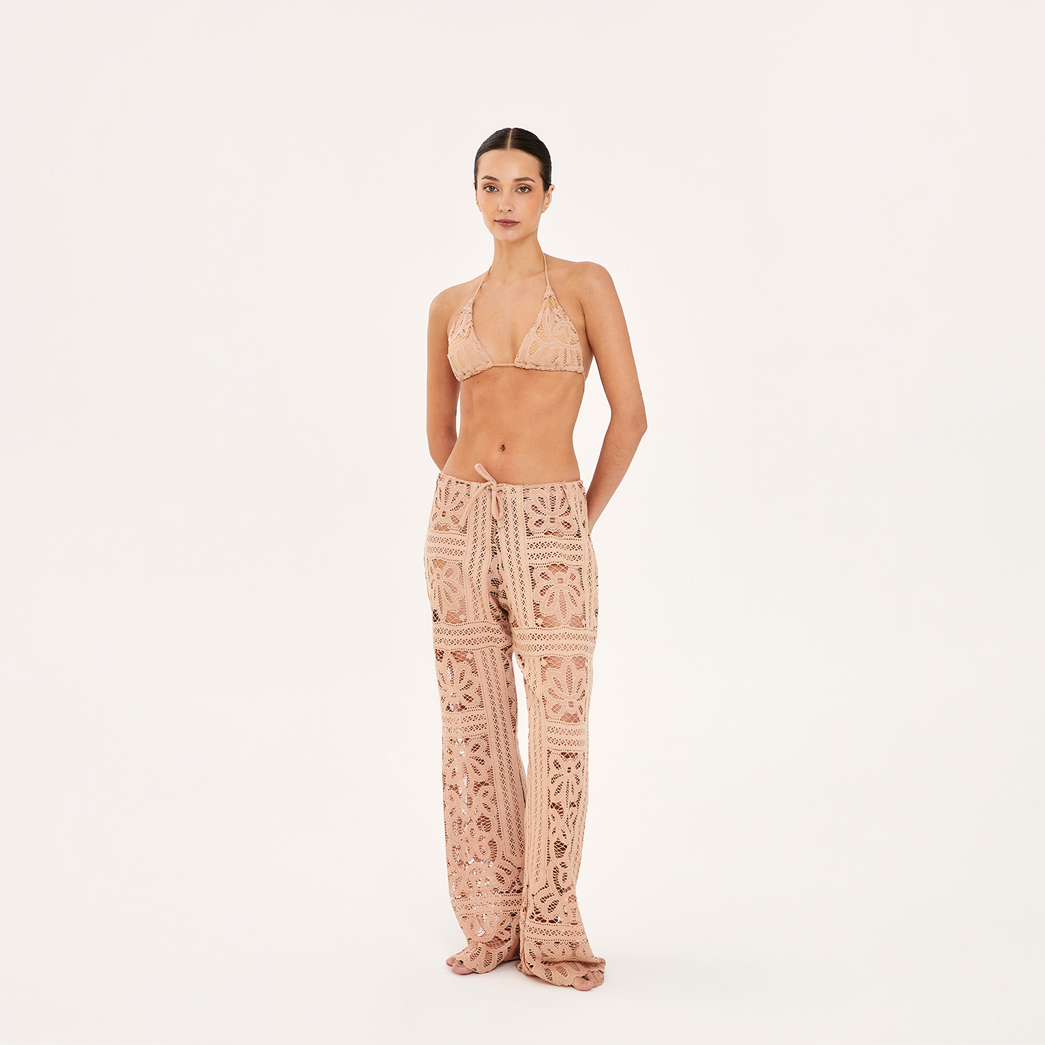 Pants Evening Sand