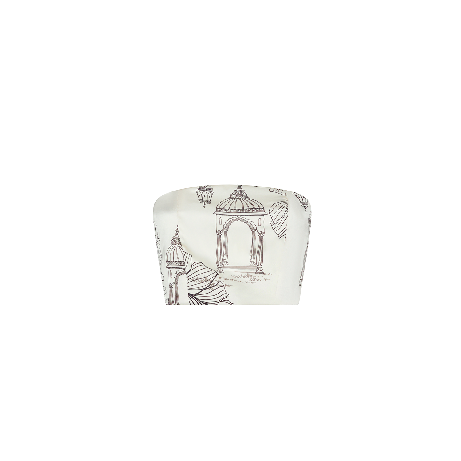 Bustier Camel Toile