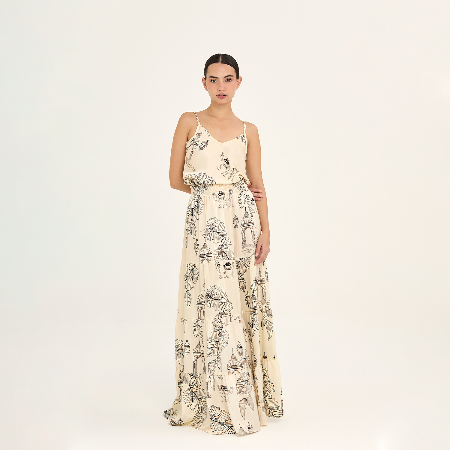 Camisole Camel Toile