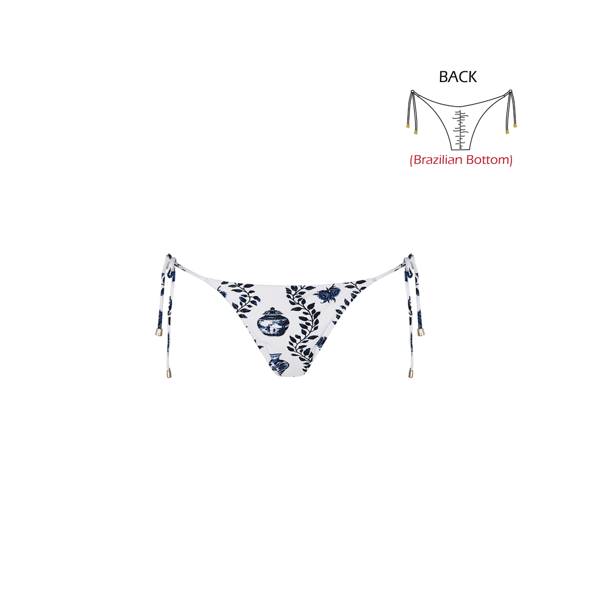 Side Tie Brazilian Bottom Dynastie Royale