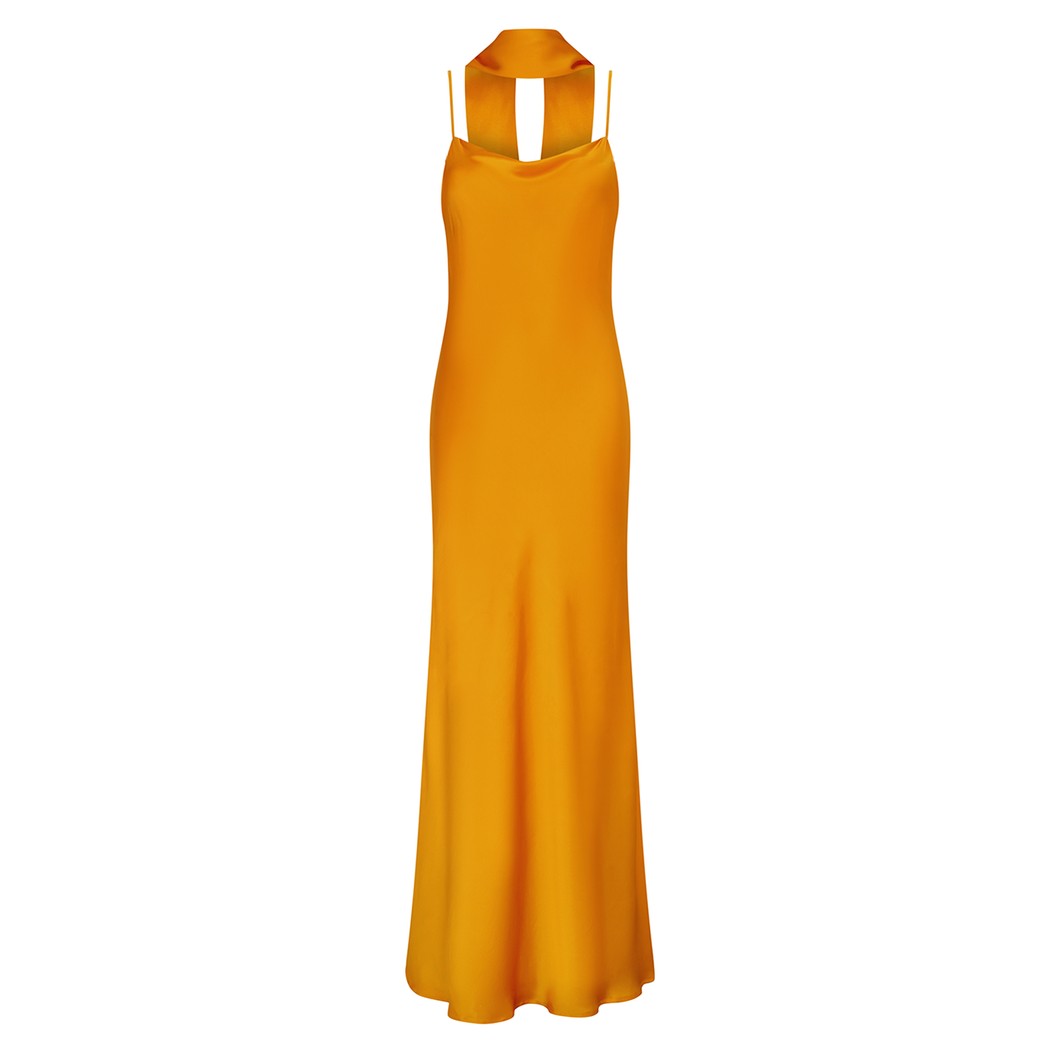 Slip Maxi Dress Papaya