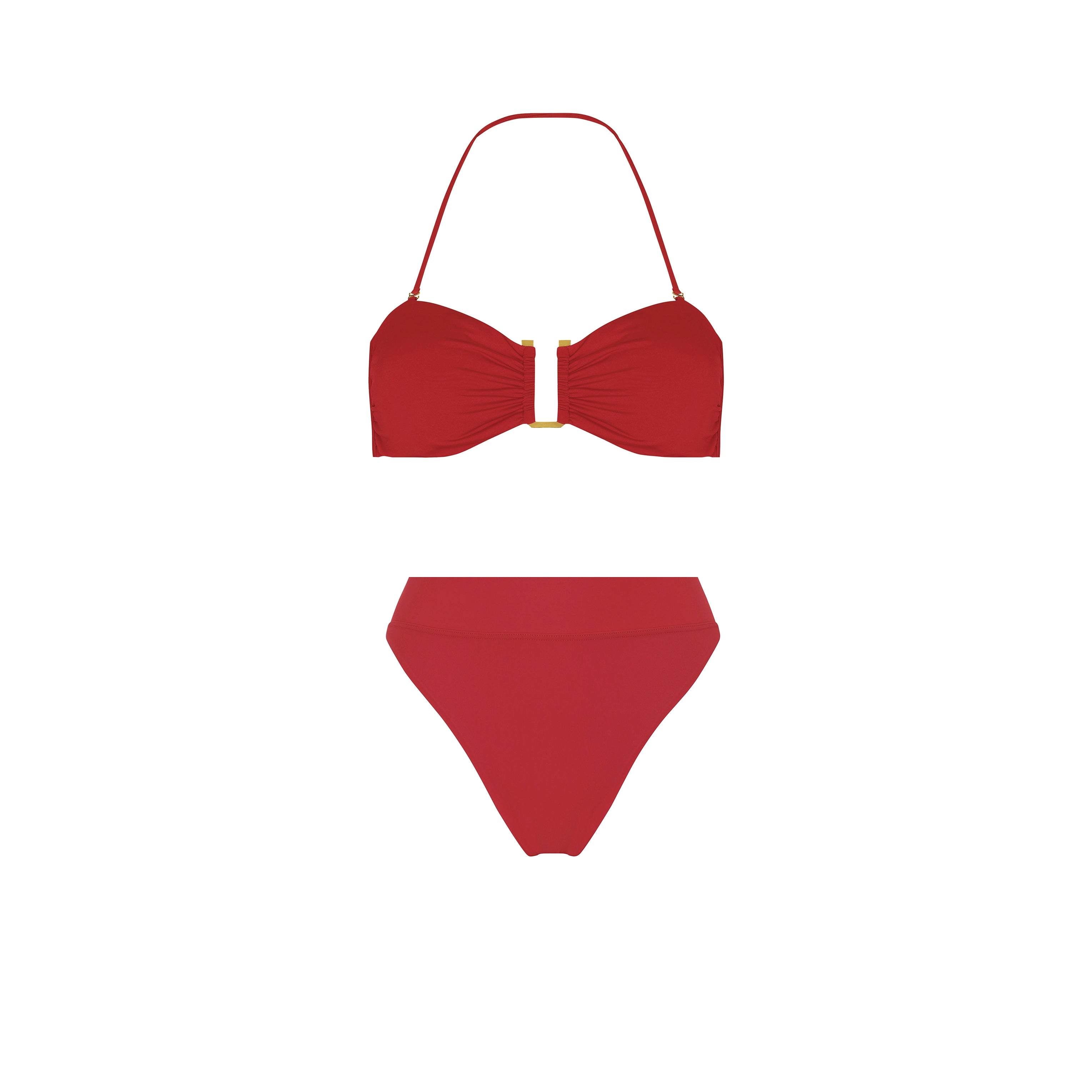 High Rise Bottom Classic Red