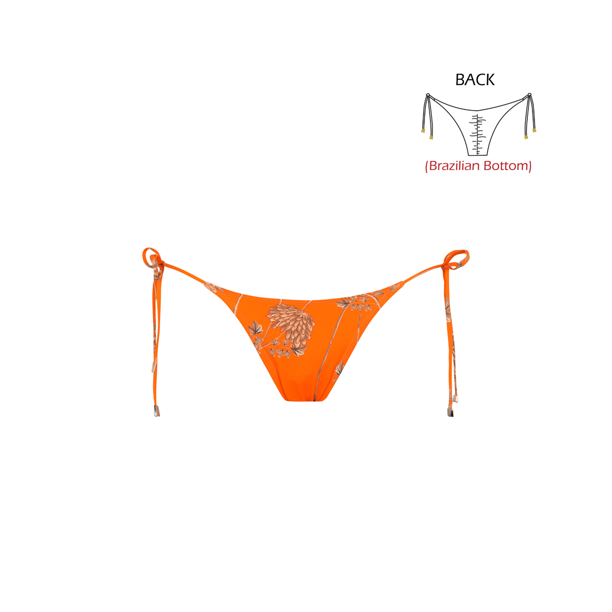 Side Tie Brazilian Bottom Riad