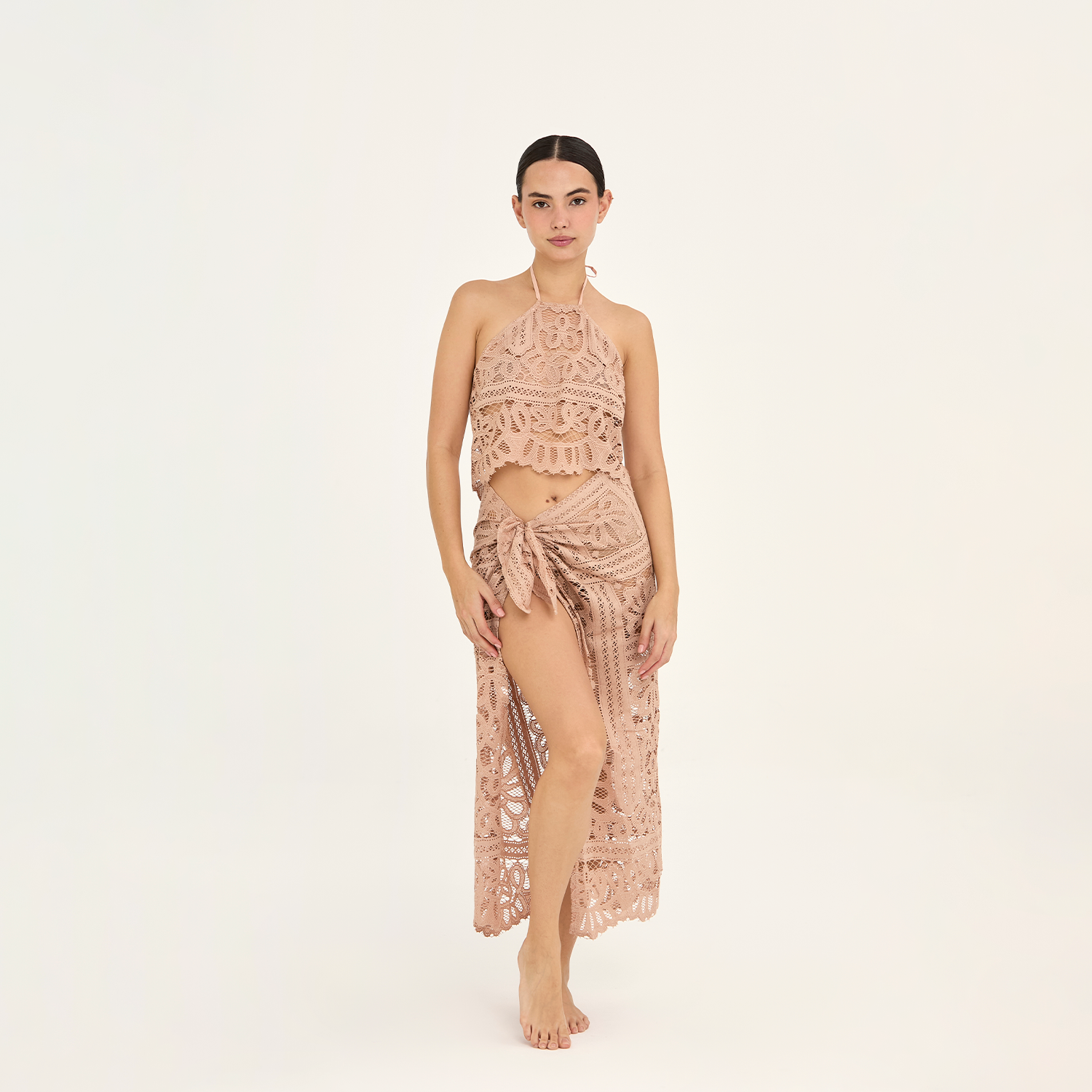 Halter Top Evening Sand