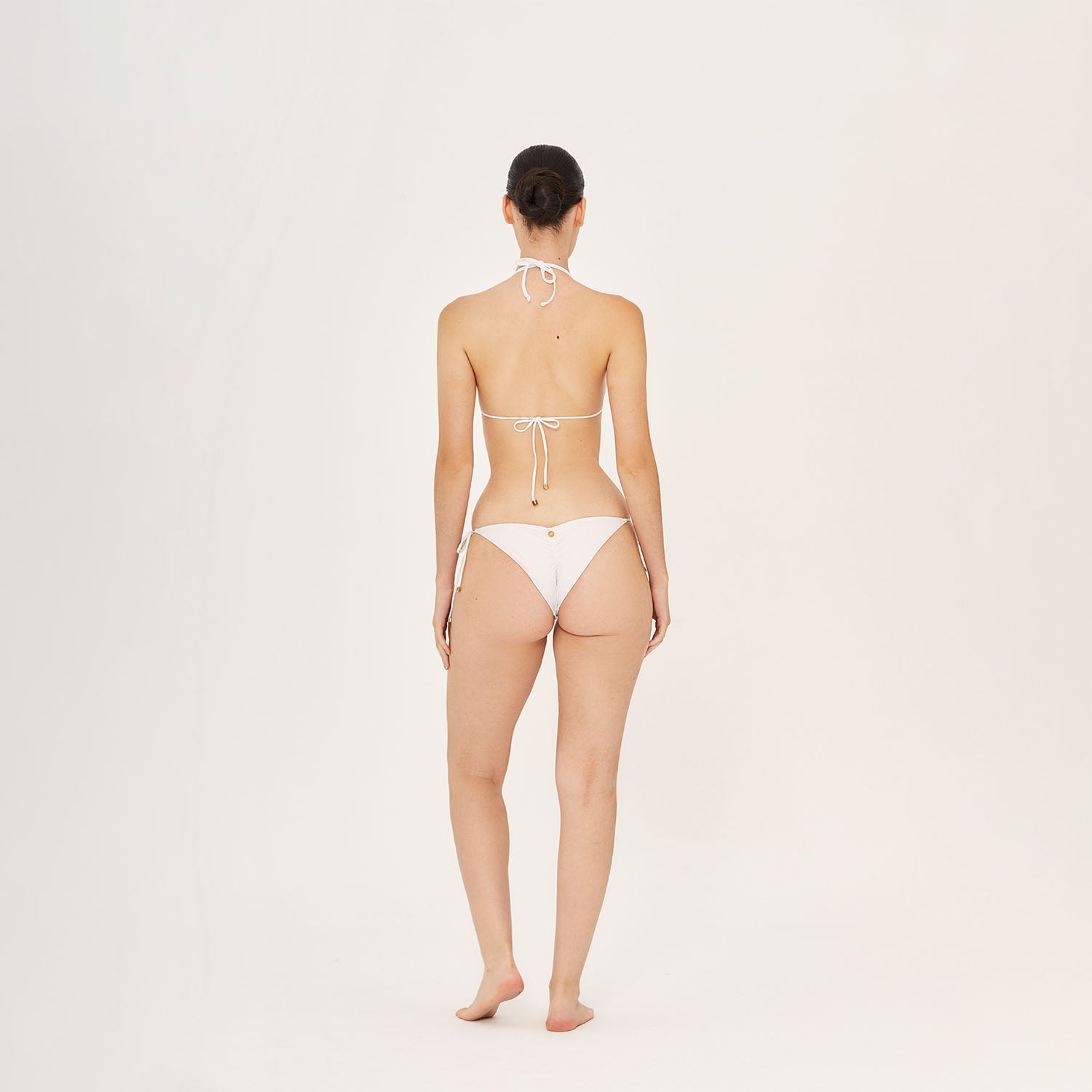 Side Tie Brazilian Bottom Paradis Blanc