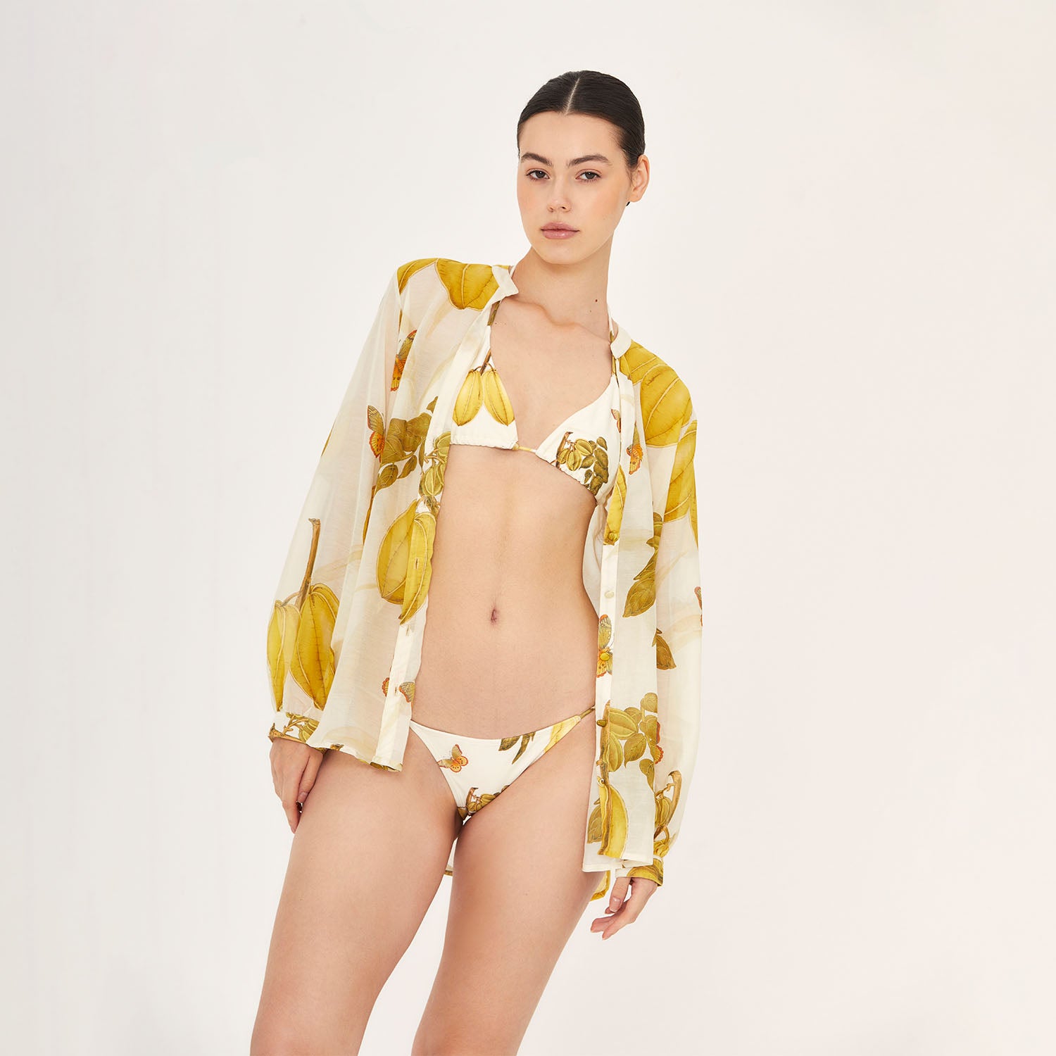 Shirt Fruits De Lest - Cotton Silk Chiffon