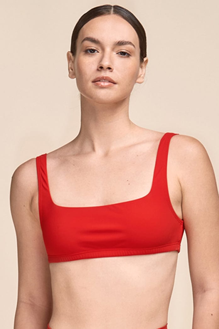 AGUACLARA BIKINI TOP 22 S TOP BANDEAU ROJO 44