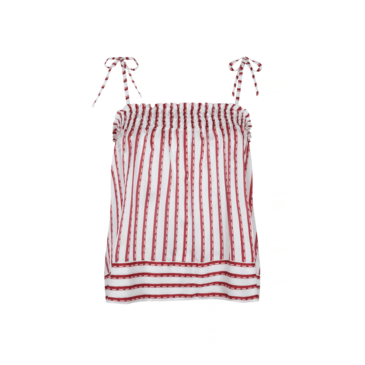 Blouse Red Stripes