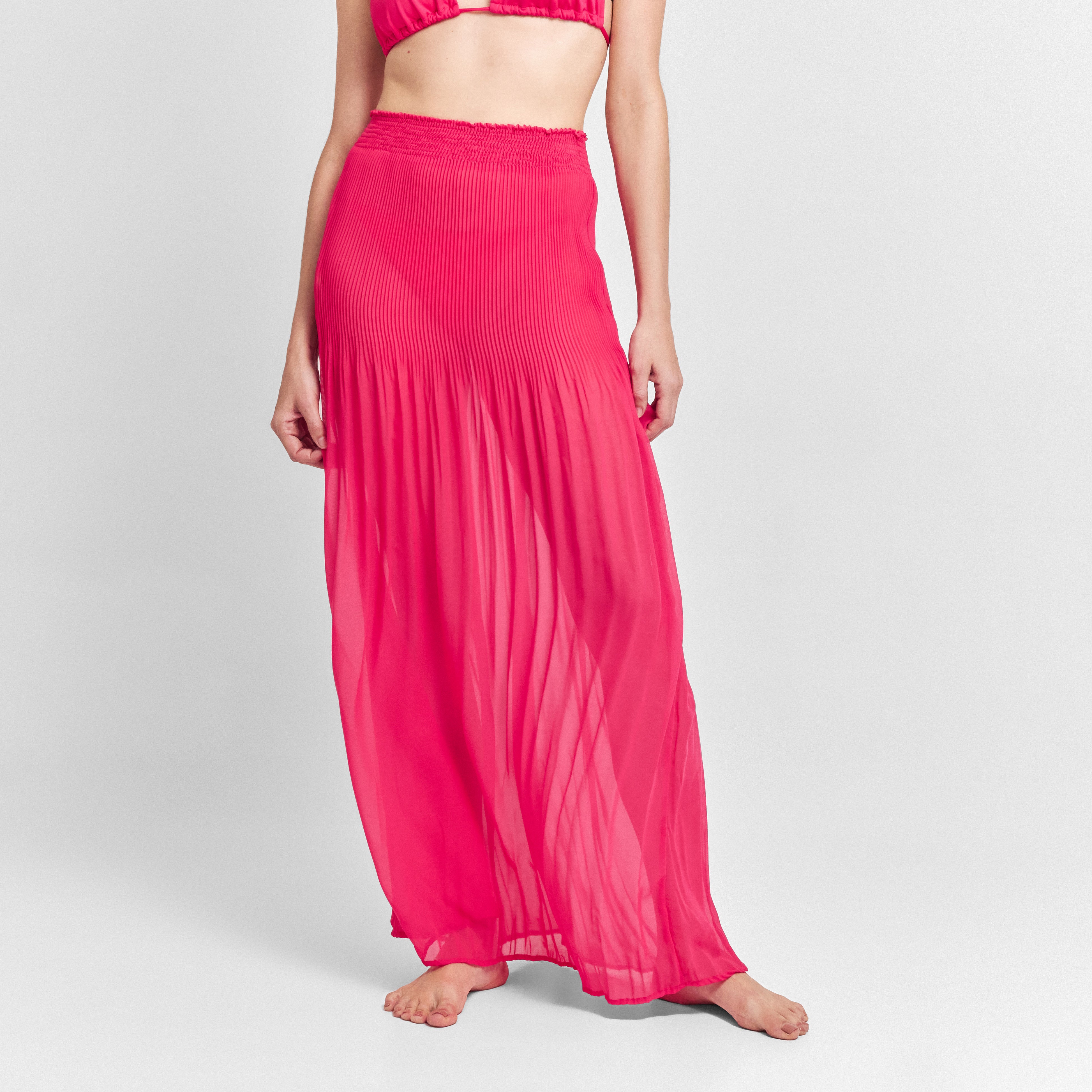 Maxi Skirt Fuchsia