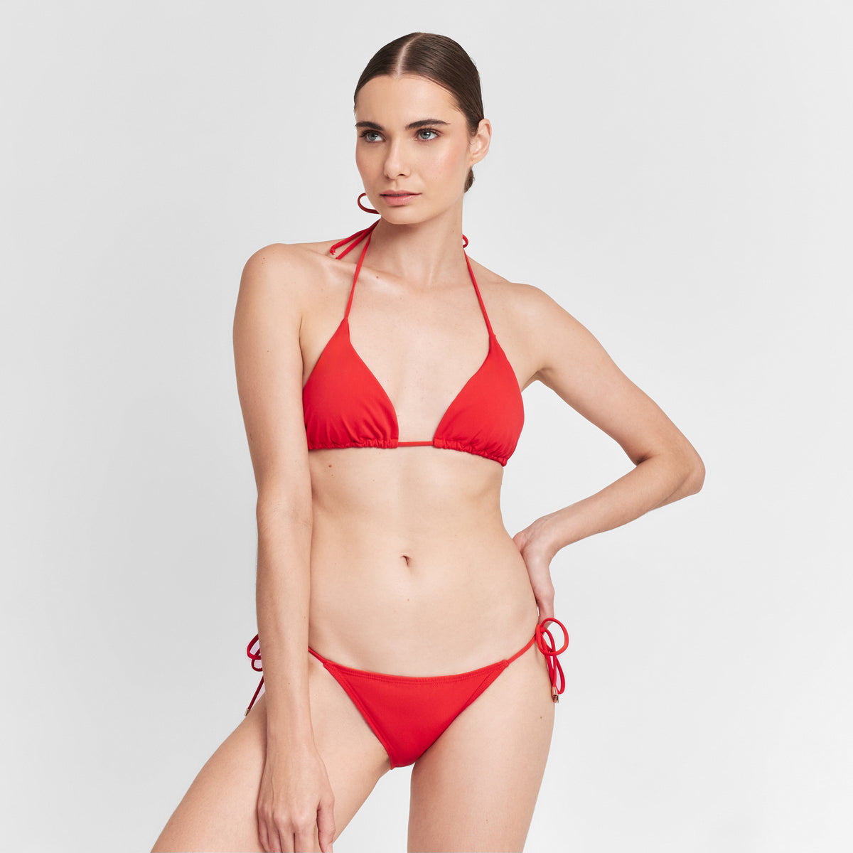 Side Tie Classic Bottom Ocre