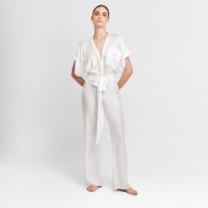 JUMPSUIT SILK VISCOSE ANTIBES 304