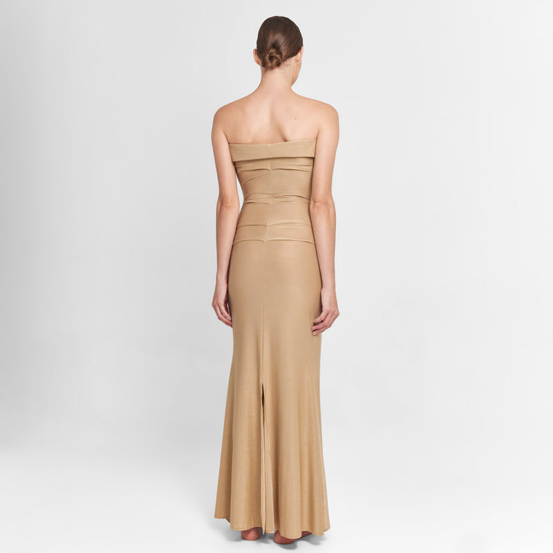 MIDI DRESS METALLIC PA DOREE 292