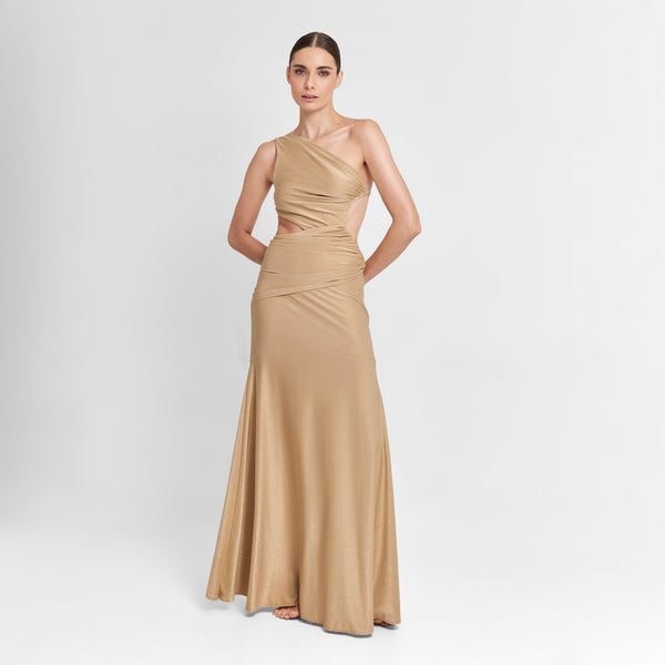MAXI DRESS METALLIC PA DOREE 289