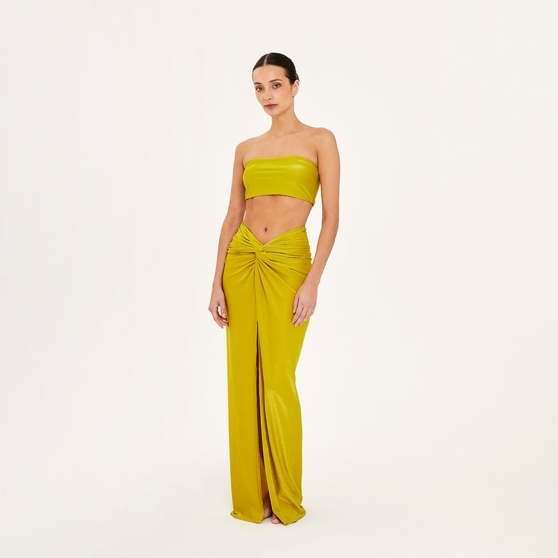 LONG SKIRT  LIME 513