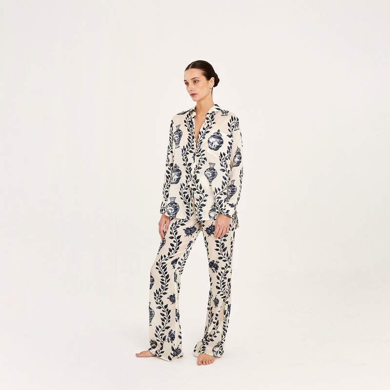 PANTS COTTON SILK DYNASTIE 495