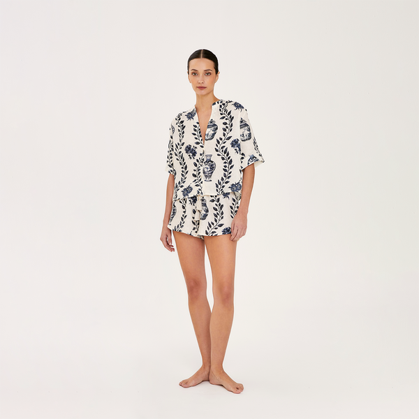 SHIRT 100% LINEN DYNASTIE 414