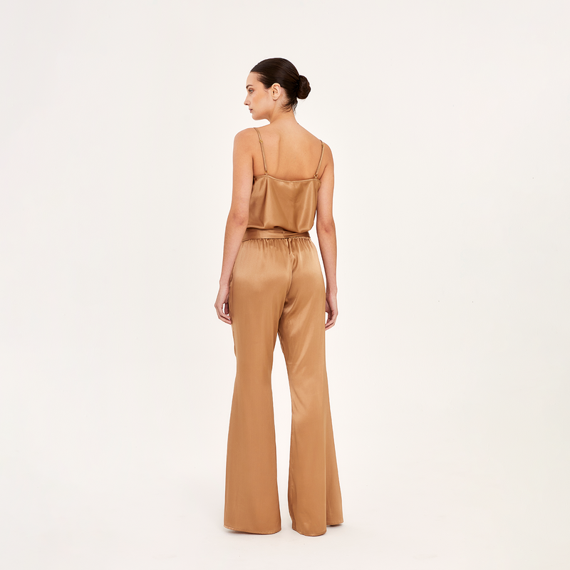 PANTS SILK EA DUNE 477