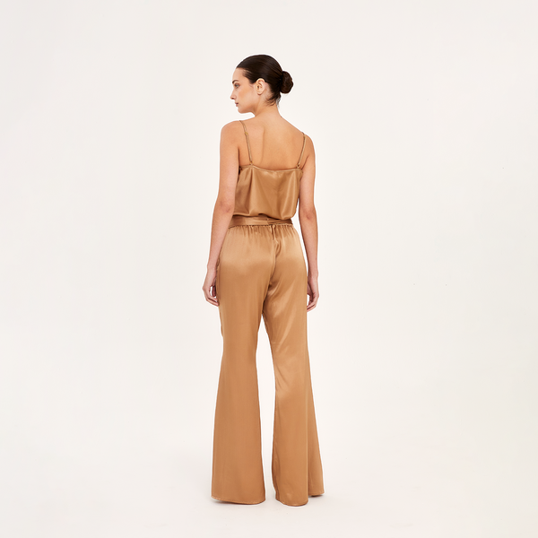 CAMISOLE SILK EA DUNE 421