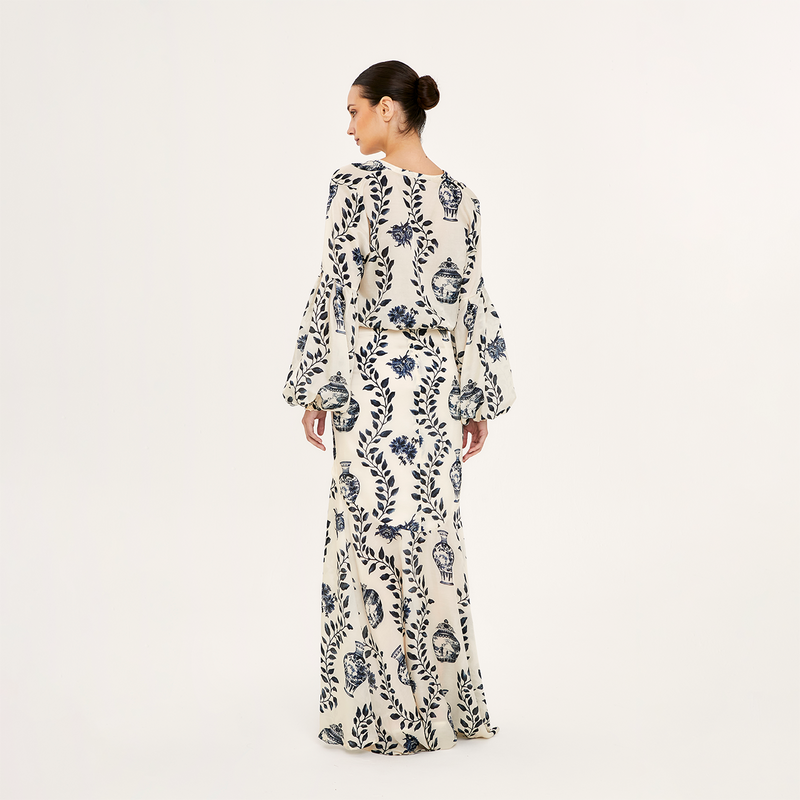 BLOUSE COTTON SILK DYNASTIE 432