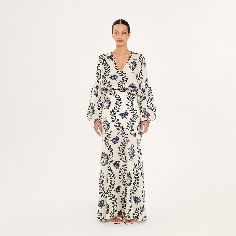 MERMAID SKIRT COTTON SILK DYNASTIE 523