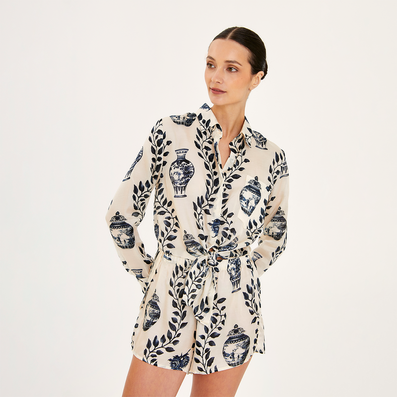 SHORT COTTON SILK DYNASTIE 451