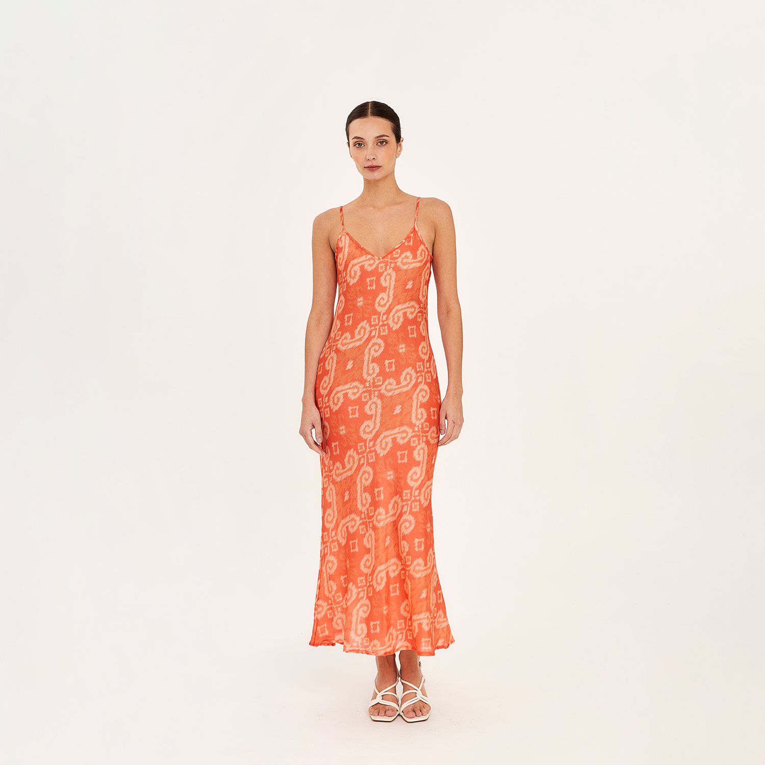 Midi Slip Dress Orangers