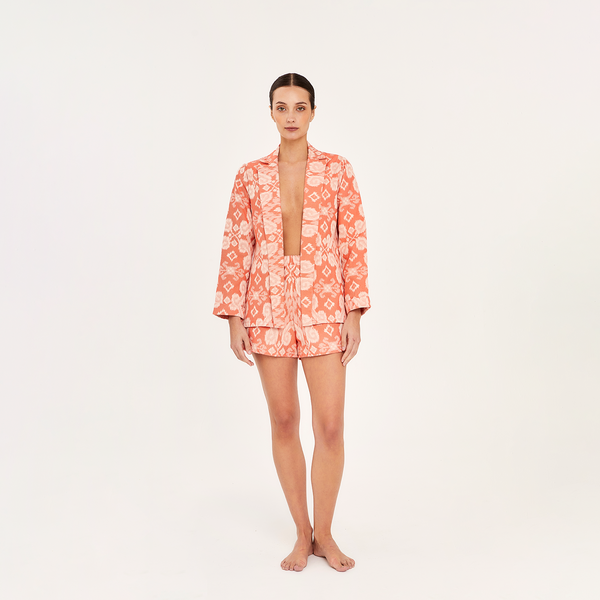 SHORT 100% COTTON ORANGERS 454C