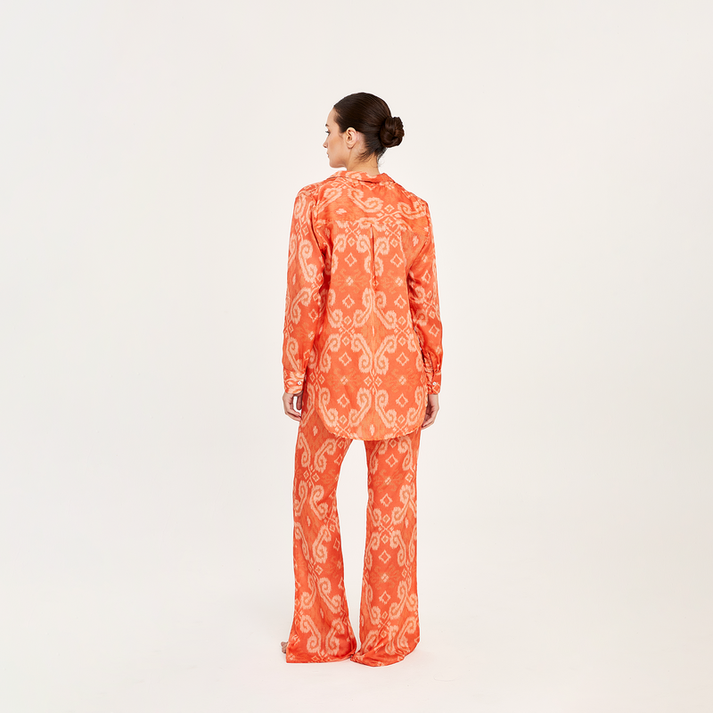 PANTS COTTON SILK ORANGERS 495