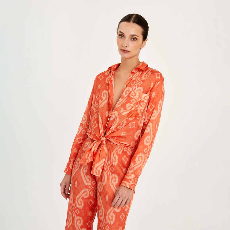 SHIRT COTTON SILK ORANGERS 444
