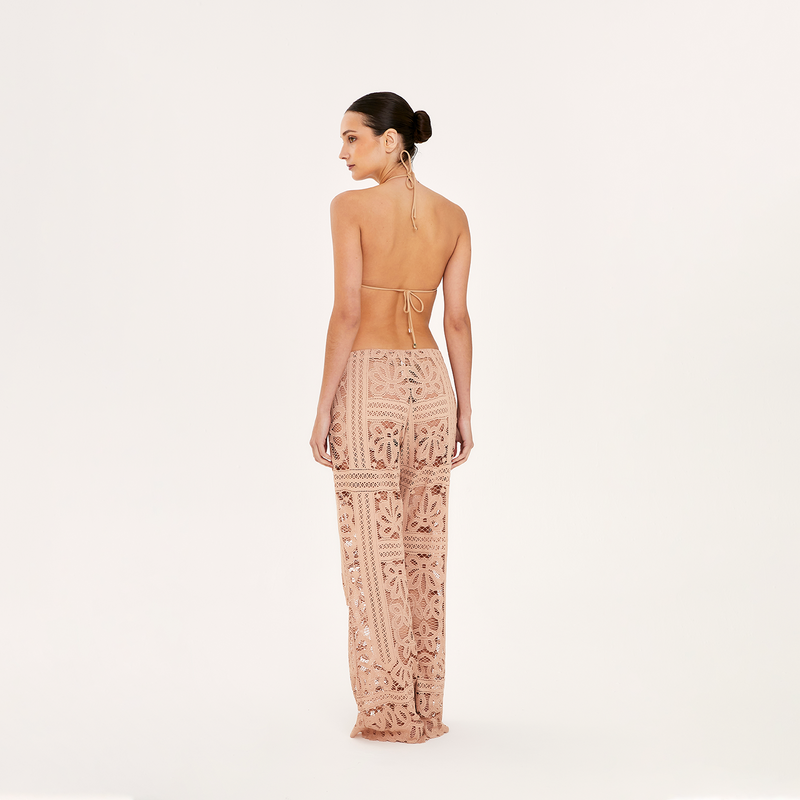 PANTS COTTON PA SAND 496