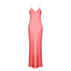 SLIP MAXI DRESS SILK ELASTANE BARBIE 256