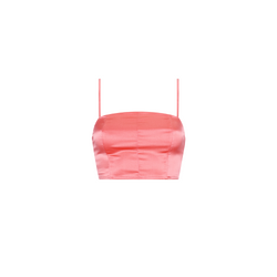 BUSTIER TOP SILK ELASTANE BARBIE 438