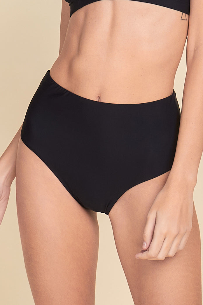 High Rise Classic Bottom Black