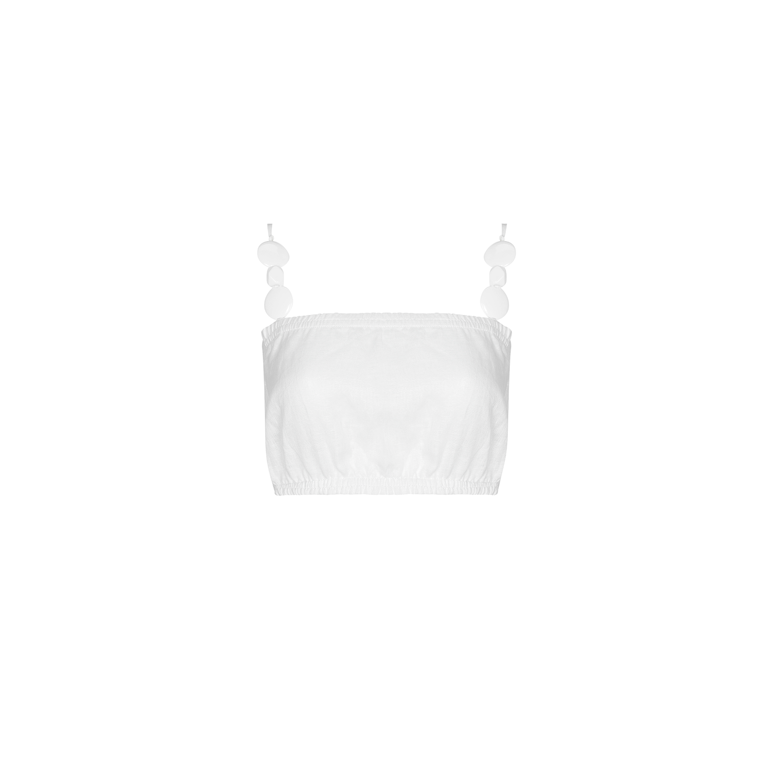 Crop Top Paradis Blanc