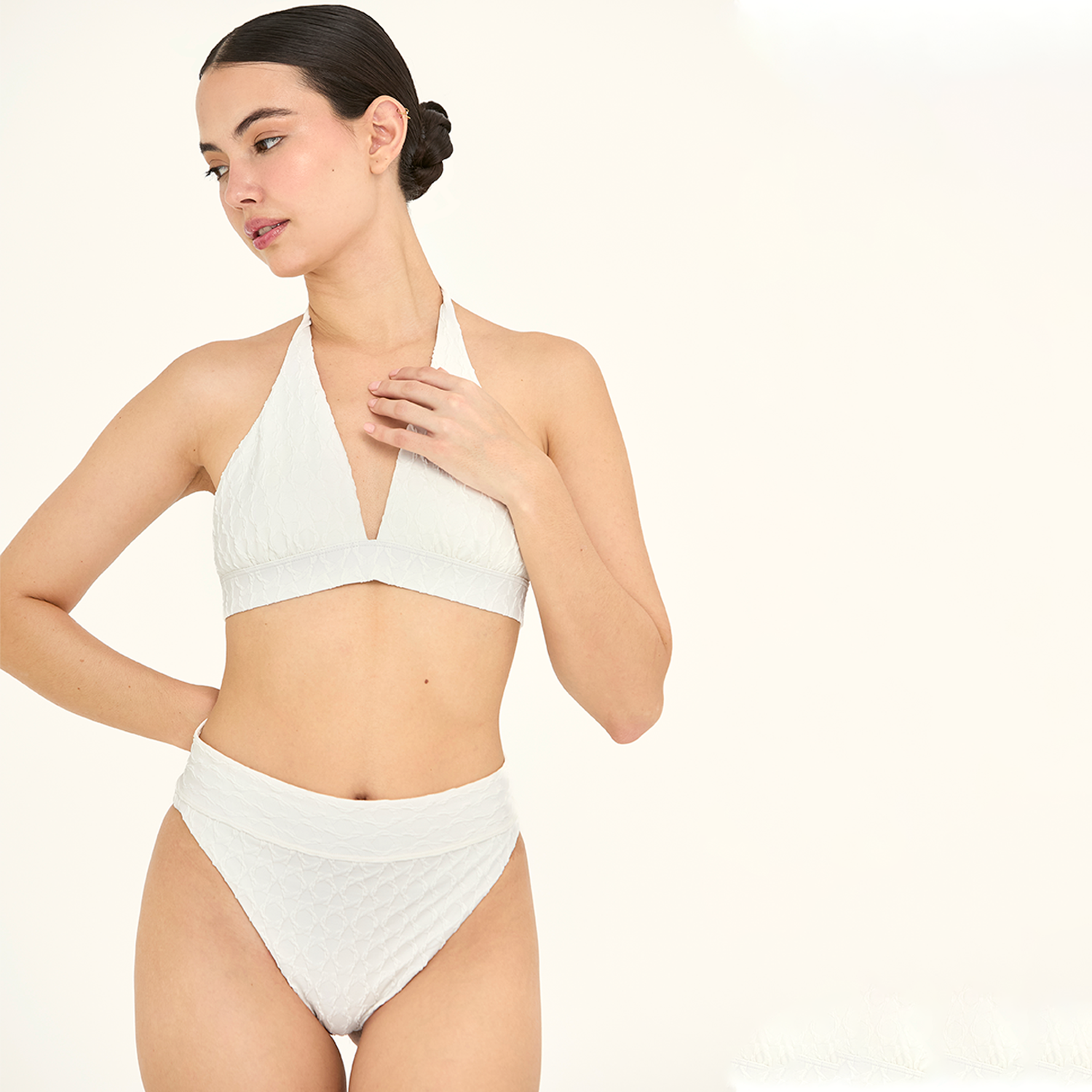 Missy Halter Top Paradis Blanc