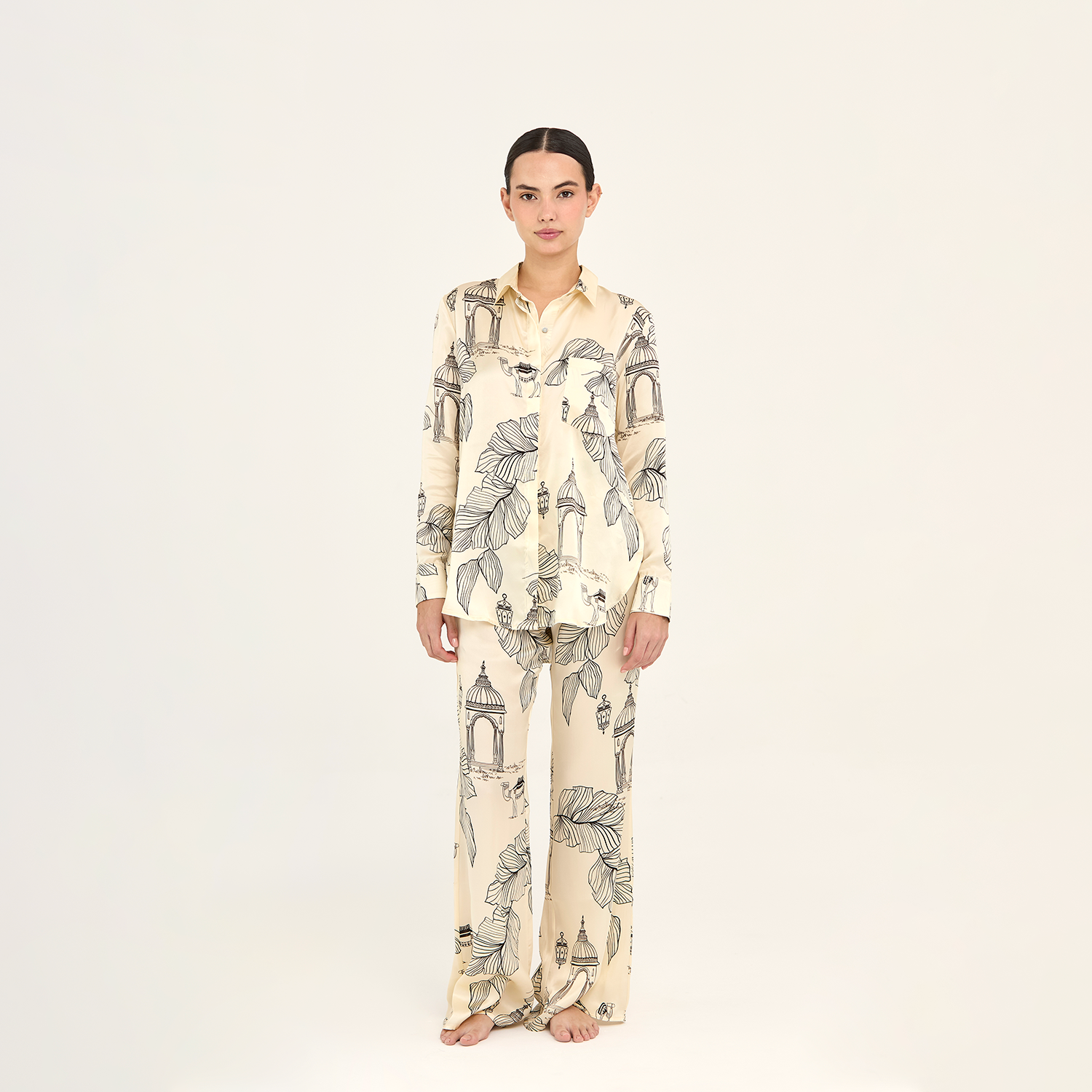 Pants Camel Toile