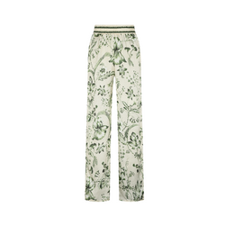 PANTS COTTON SILK GREEN COURT 497