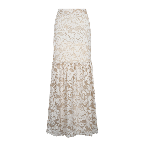 MERMAID SKIRT COTTON PA CREME 523