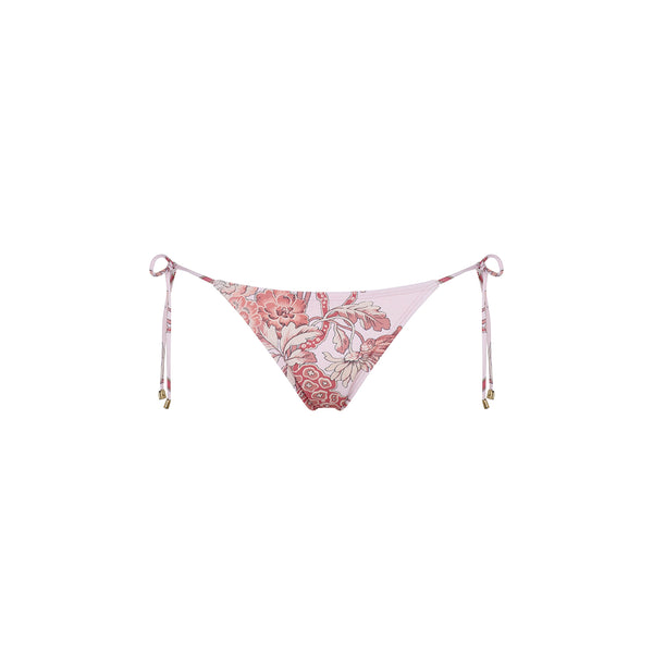 SIDE TIE BOTTOM FLEURS DE CHINE 12