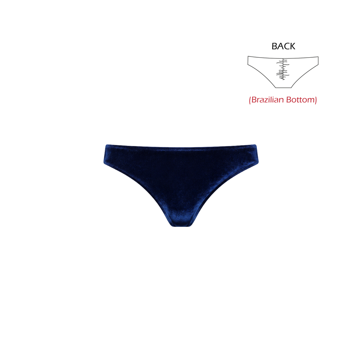 Hipster Bottom Dynastie Royale - Velour