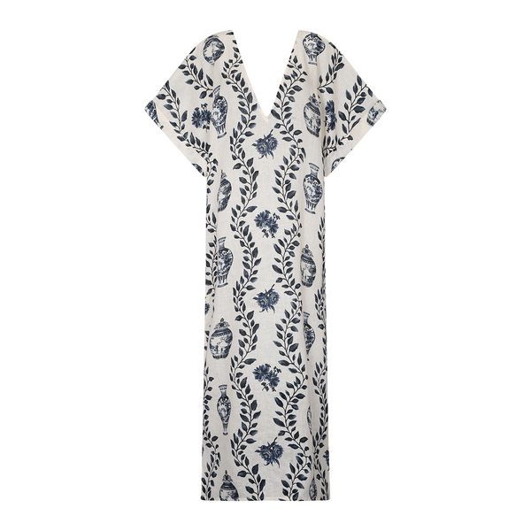 LONG TUNIC 100% LINEN DYNASTIE 390