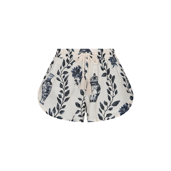 SHORT 100% LINEN DYNASTIE 452 LI