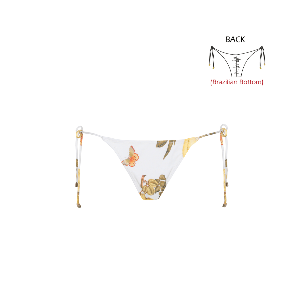 Side Tie Brazilian Bottom Fruits De Lest