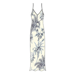 MIDI SLIP DRESS 100% SILK GRASSE 297