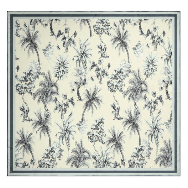 PAREO VISCOSE & SILK GRASSE BLEUE 500